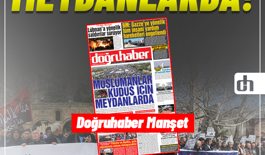 MÜSLÜMANLAR KUDÜS İÇİN MEYDANLARDA