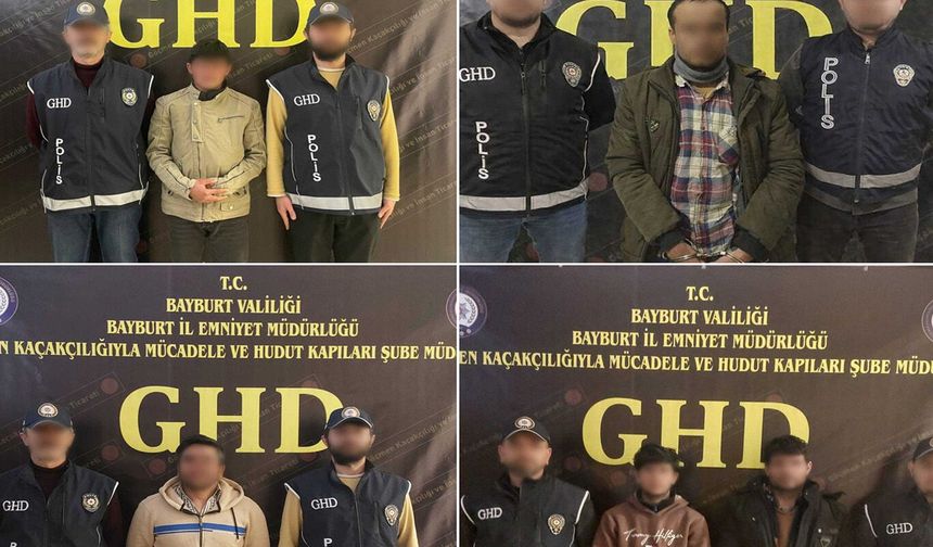 Bayburt’ta Göçmen Kaçakçılığına Operasyon!