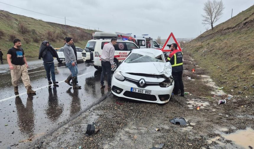 Bingöl'de kaza: 1 ölü, 2 yaralı