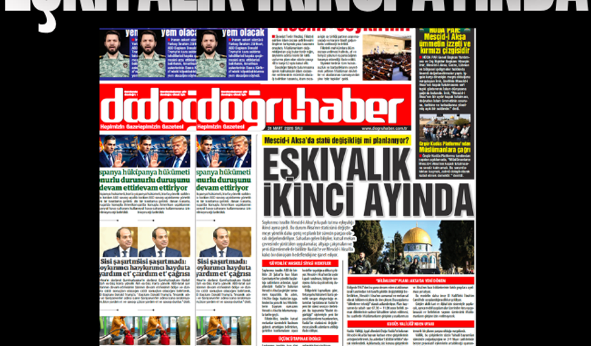 Mescid-i Aksa’da statü değişikliği mi planlanıyor? EŞKIYALIK İKİNCİ AYINDA