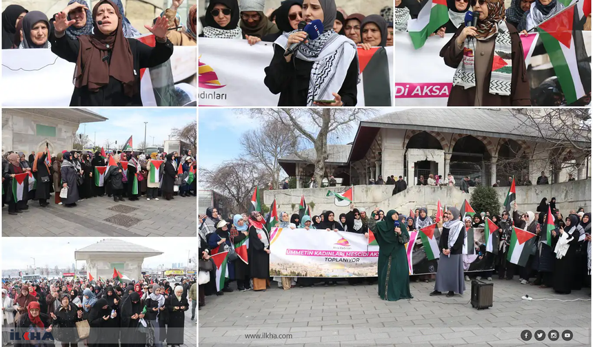 Mescid-i Aksa İçin Kadınlardan Ortak Çağrı!