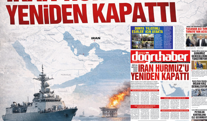 ABD’NİN ANLAŞMA OYUNU ÇÖKTÜ: İRAN HÜRMÜZ’Ü YENİDEN KAPATTI