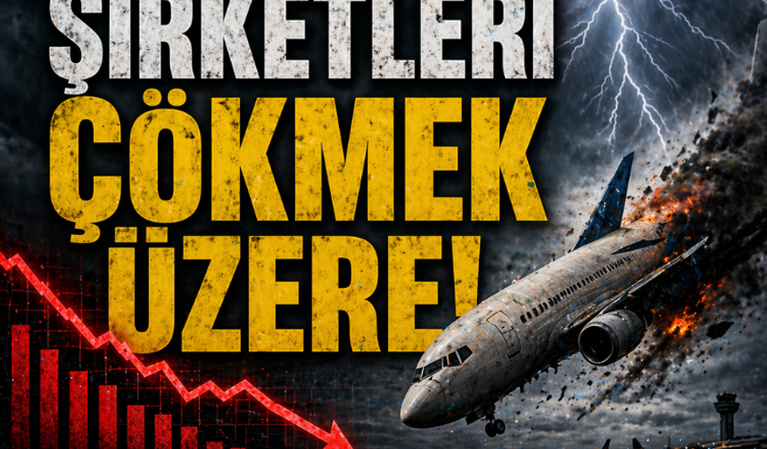 Havayolu şirketleri çökmek üzere