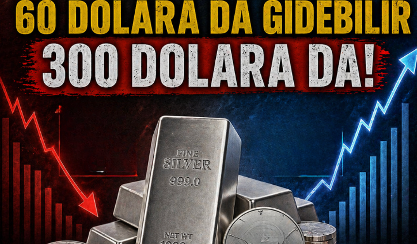 Gümüş: 60 dolara da gidebilir 300 dolara da