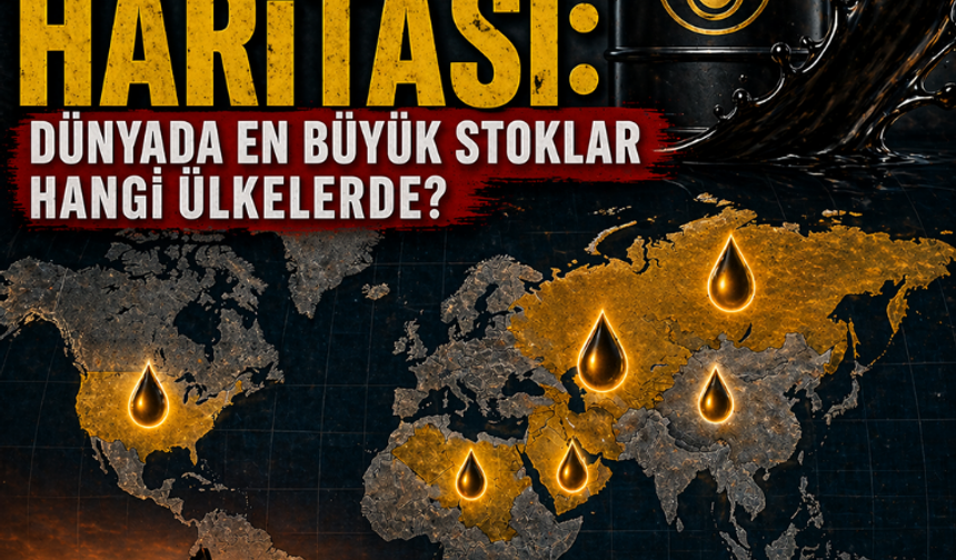 Petrolün haritası: Dünyada en büyük stoklar hangi ülkelerde?