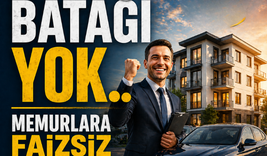 Kredi batağı yok.. Memurlara faizsiz ev ve araç sistemi kuruluyor