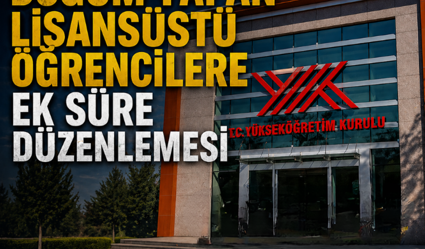 YÖK’ten doğum yapan lisansüstü öğrencilere ek süre düzenlemesi