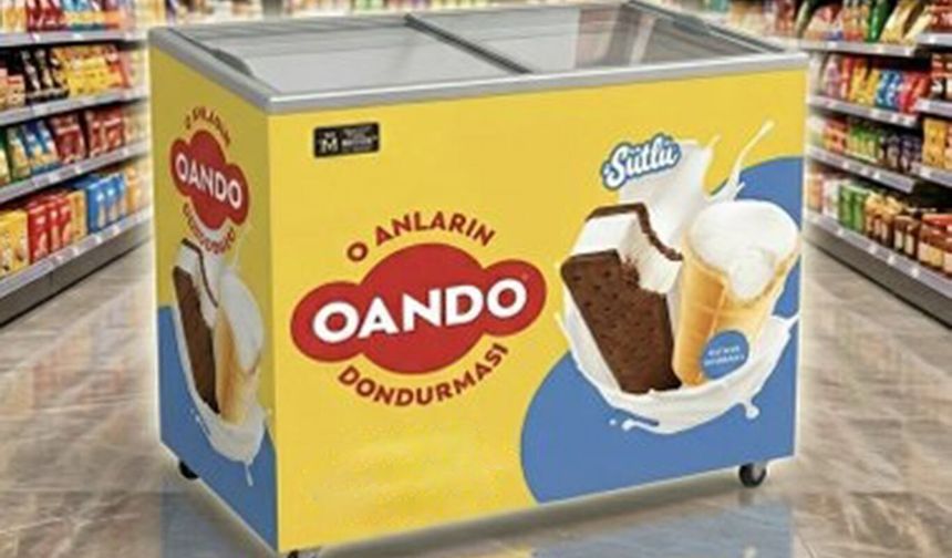Algida marketlerde Oando markasıyla görünmeye başladı!