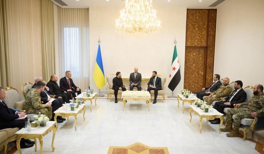 Bakan Fidan, Suriye'de Cumhurbaşkanı Şara ve Zelenskiy ile görüşecek!