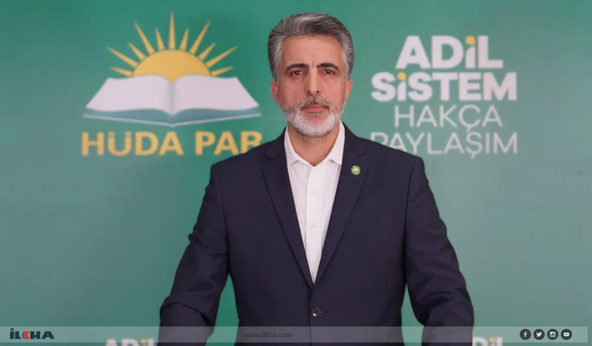 HÜDA PAR'dan Hicaz Demiryolu Projesi'ne ilişkin açıklama