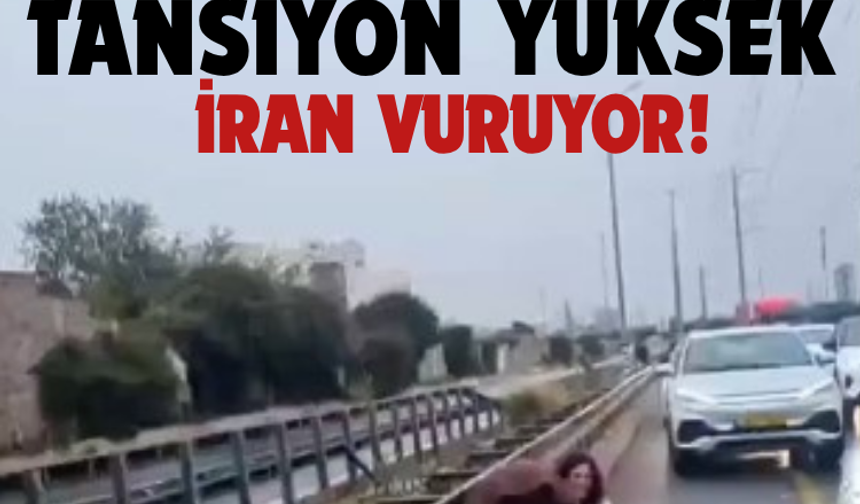 İşgal rejiminde tansiyon yüksek: İran vuruyor!