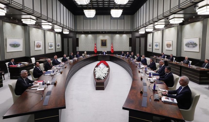 Kabine Toplantısı başladı