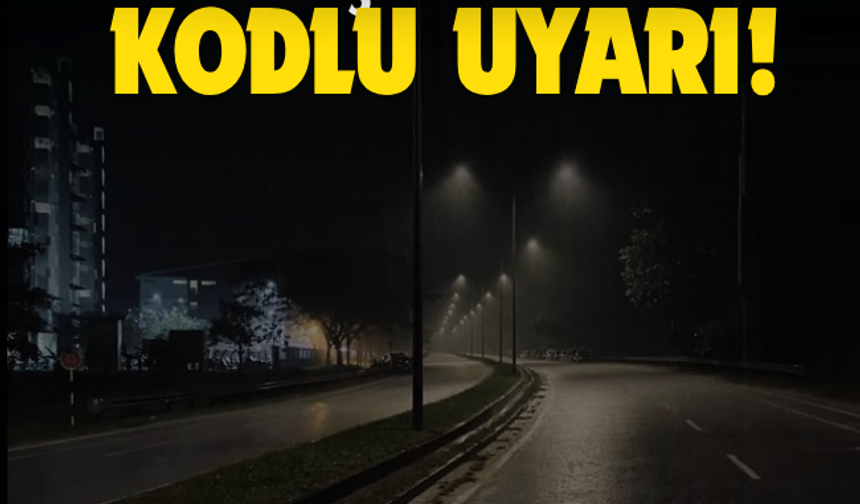 16 il için "sarı" kodlu uyarı!