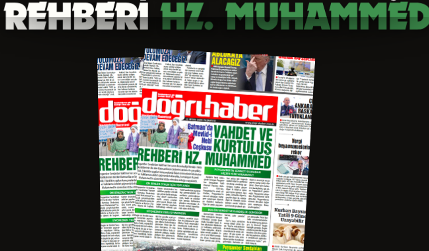 Batman’da Mevlid-i Nebi Coşkusu  VAHDET VE KURTULUŞ REHBERİ HZ. MUHAMMED