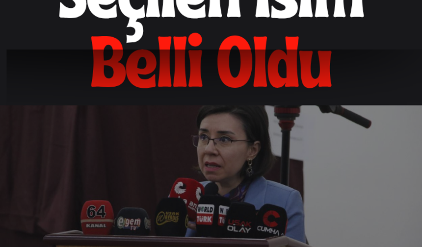 Uşak Belediye Başkan Vekilliğine seçilen isim belli oldu