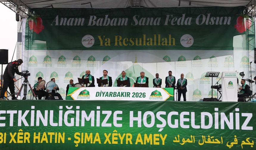 Peygamber aşıkları Diyarbakır'da buluştu