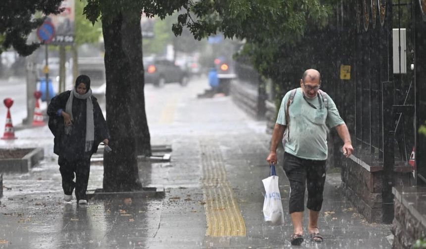 51 ilde sarı uyarı verilen hava olaylarında 2 kişi hayatını kaybetti
