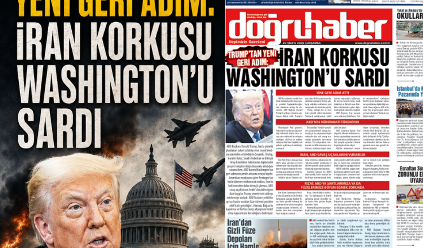TRUMP’TAN YENİ GERİ ADIM: İRAN KORKUSU WASHINGTON’U SARDI