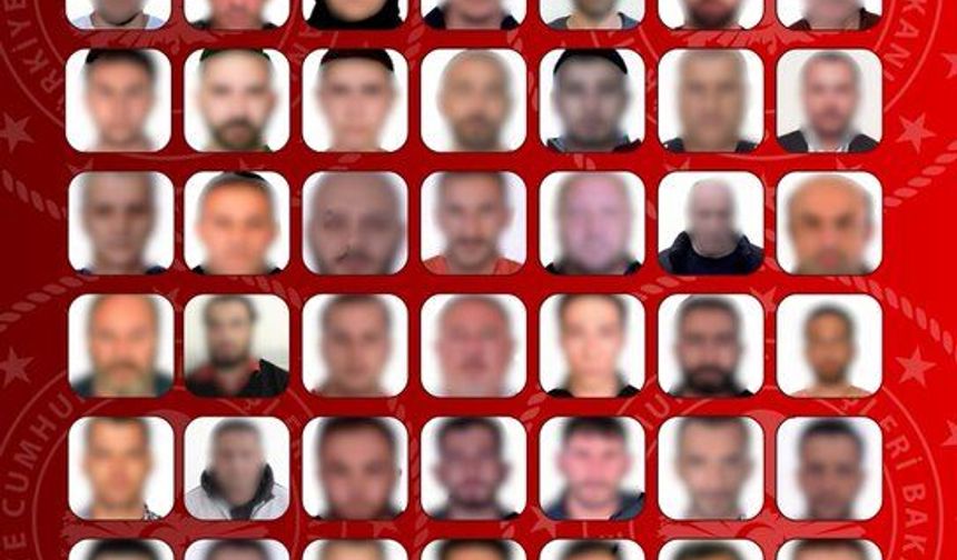 Yurt dışına kaçan 48 suçlu Türkiye'ye getirildi