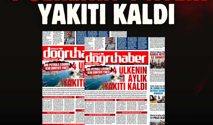 ABD PETROLE ÇÖKMEK İÇİN DÜNYAYI YAKTI, 4 ÜLKENİN 1 AYLIK YAKITI KALDI
