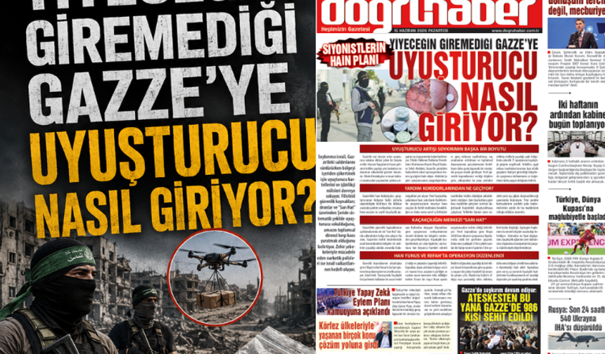 SİYONİSTLERİN HAİN PLANI: YİYECEĞİN GİREMEDİĞİ GAZZE’YE UYUŞTURUCU NASIL GİRİYOR?