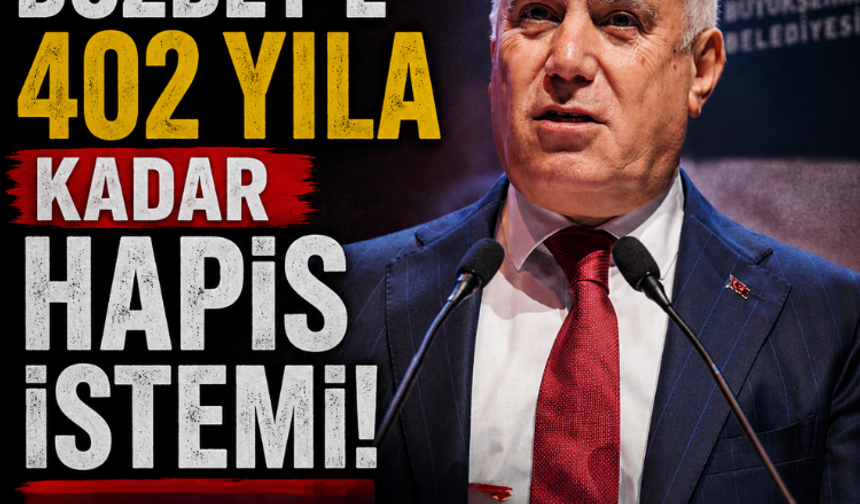 Mustafa Bozbey'e 402 yıla kadar hapis istemi