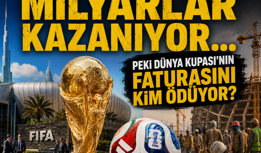 FIFA milyarlar kazanıyor... Peki Dünya Kupası'nın faturasını kim ödüyor?