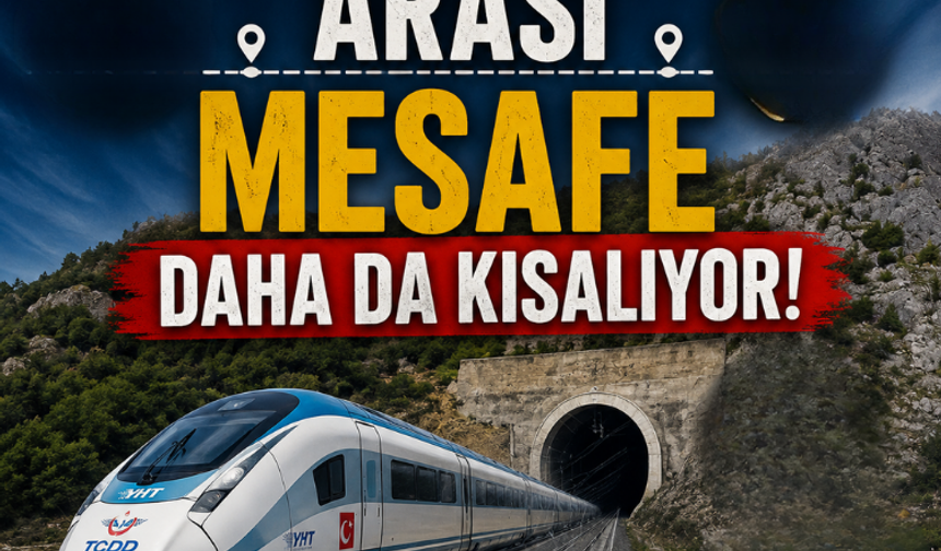 Ankara- İstanbul arası mesafe daha da kısalıyor