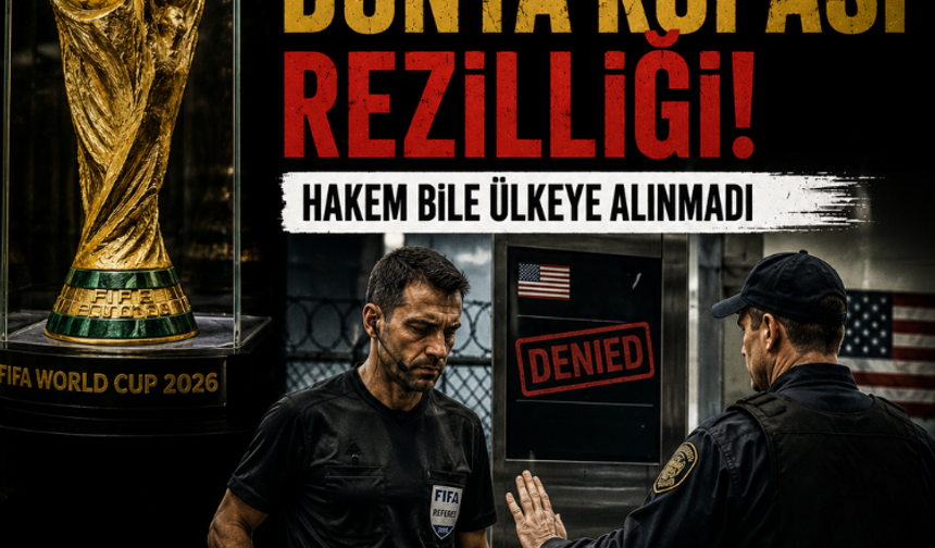 ABD usulü Dünya Kupası rezilliği: Hakem bile ülkeye alınmadı