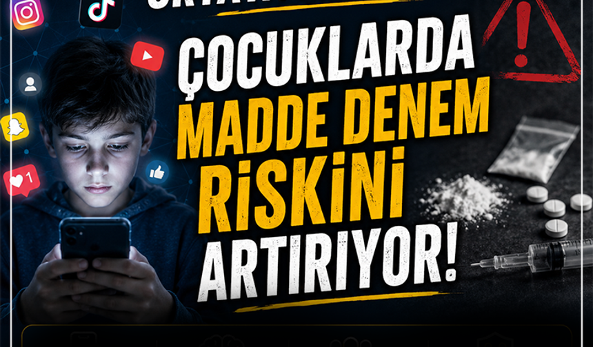 Araştırma Ortaya Koydu: Çocuklarda Madde Deneme Riskini Artırıyor!