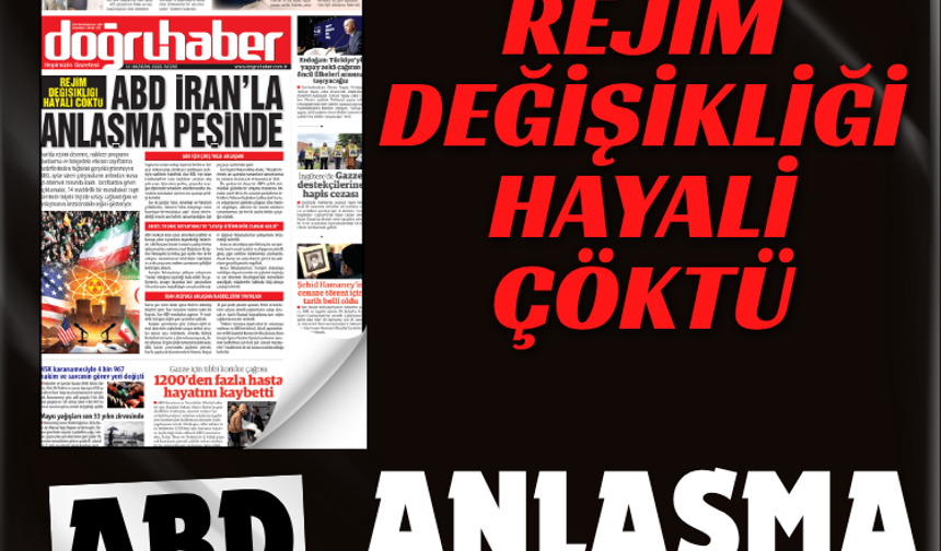 REJİM DEĞİŞİKLİĞİ HAYALİ ÇÖKTÜ  ABD İRAN’LA ANLAŞMA PEŞİNDE