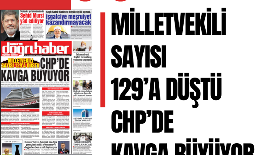 MİLLETVEKİLİ SAYISI 129’A DÜŞTÜ CHP’DE KAVGA BÜYÜYOR