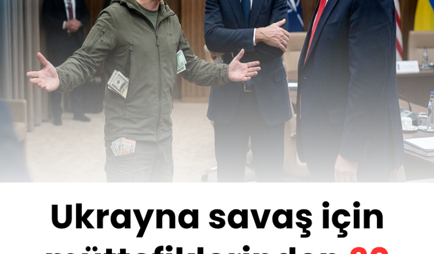 Ukrayna savaş için müttefiklerinden 20 milyar dolar daha istiyor