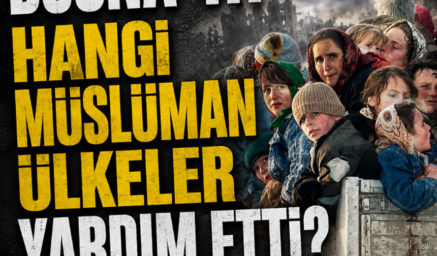 Bosna'ya hangi Müslüman ülkeler yardım etti?