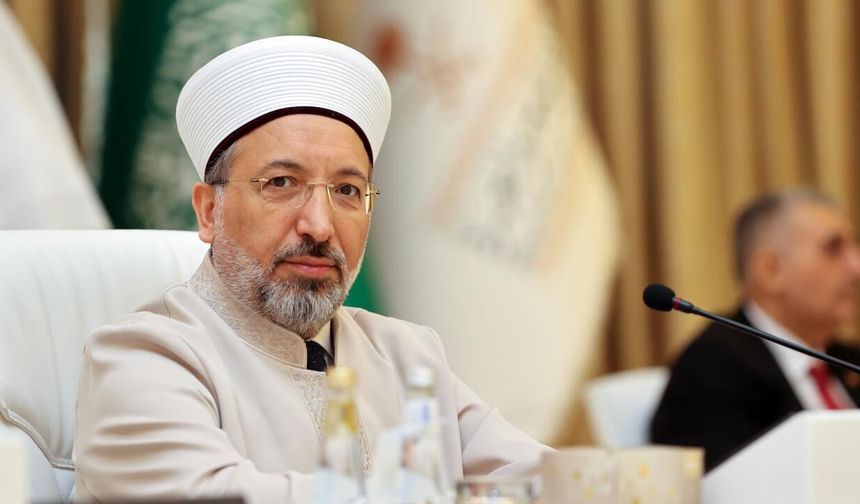 Diyanet İşleri Başkanı Arpaguş: Bu ağır insanlık suçunu şiddetle kınıyorum