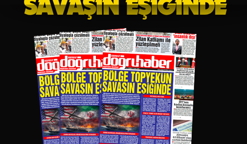 BÖLGE TOPYEKÜN SAVAŞIN EŞİĞİNDE