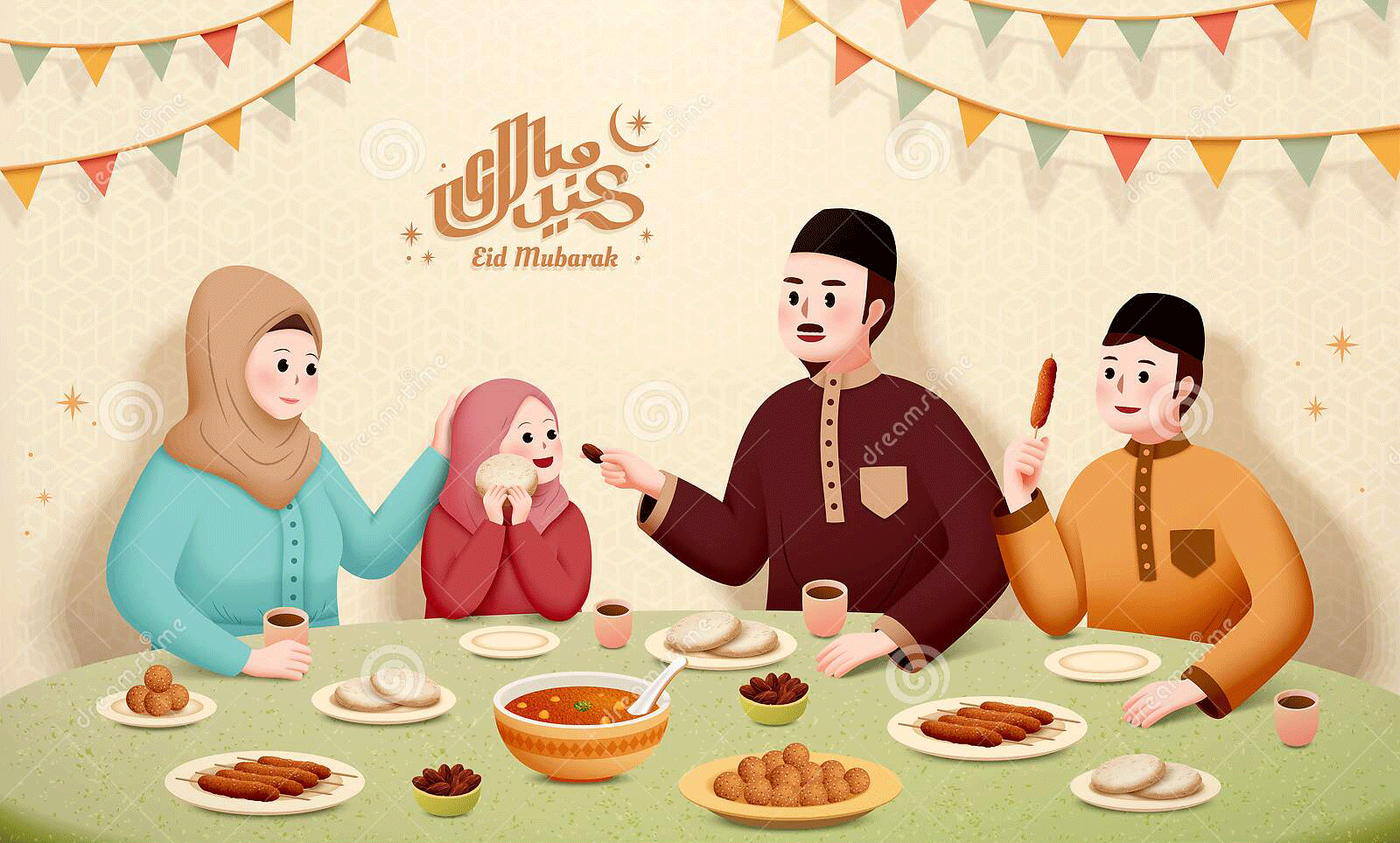 İftar vakti ölçülü yemek!