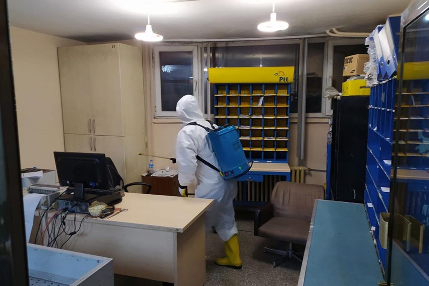 Bitlis’te Corona virüse karşı dezenfekte çalışmaları sürüyor