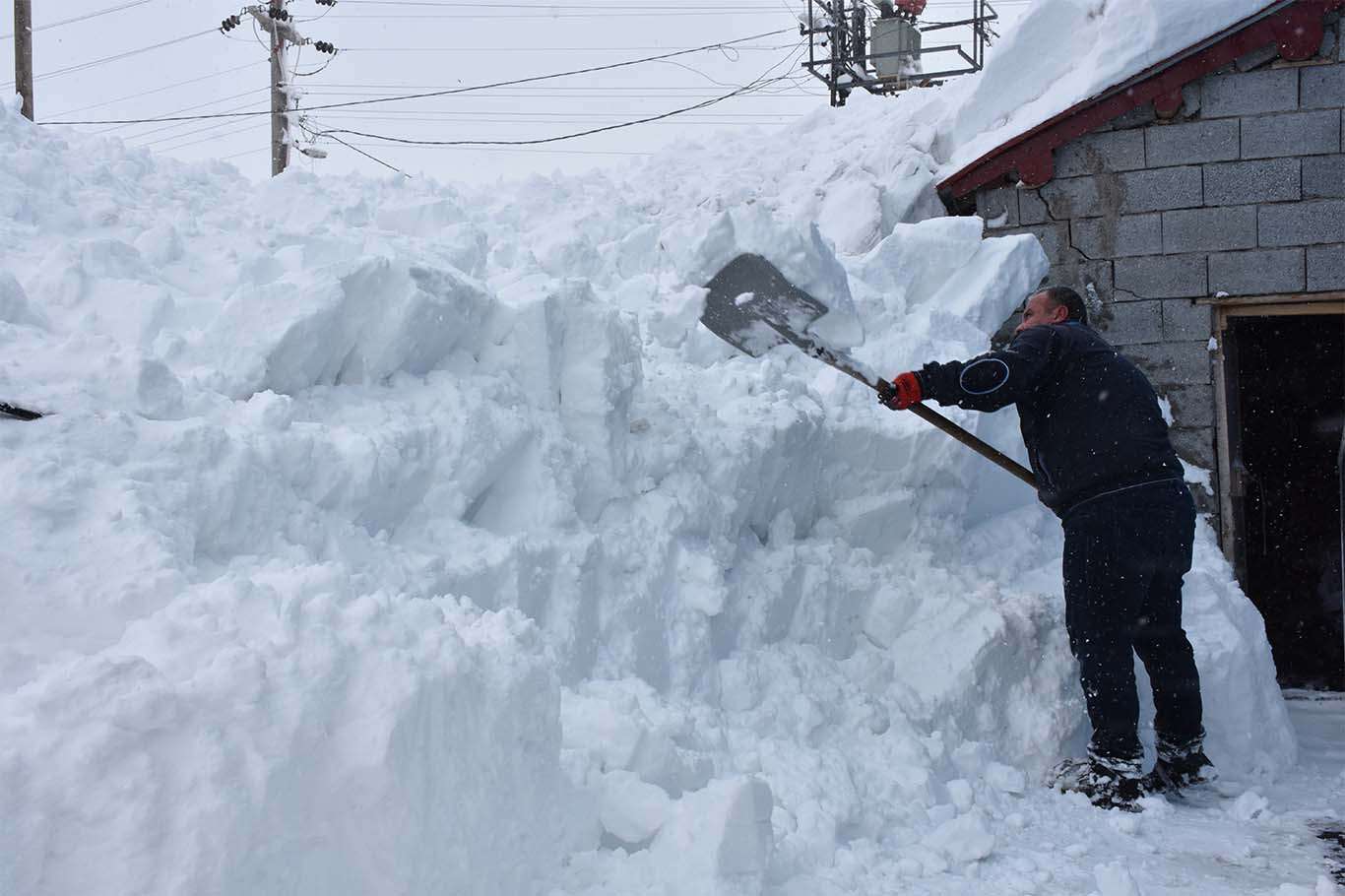 Bu görüntüler Sibirya'dan değil Bitlis'ten