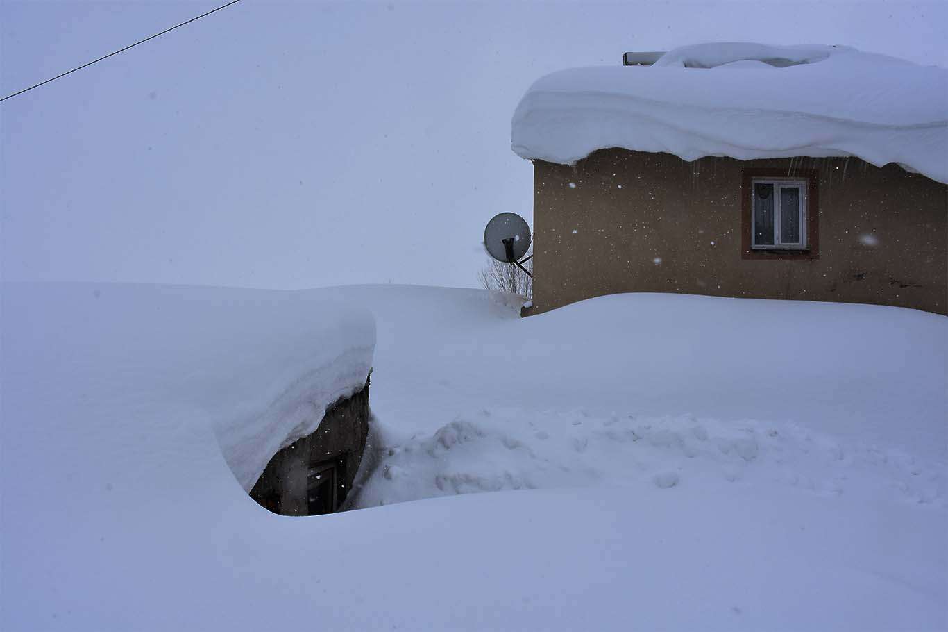 Bu görüntüler Sibirya'dan değil Bitlis'ten