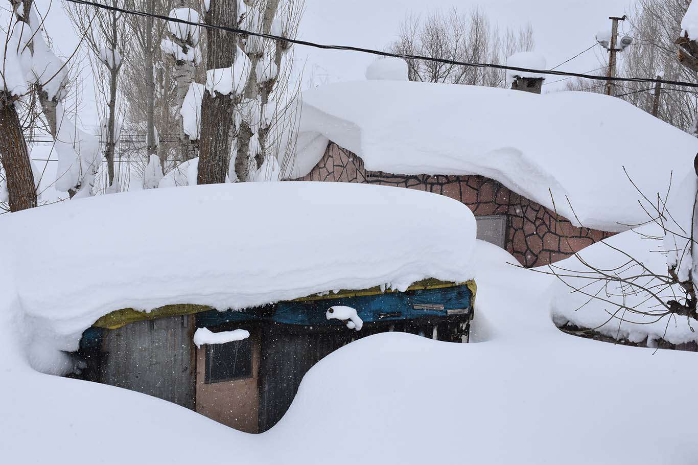 Bu görüntüler Sibirya'dan değil Bitlis'ten