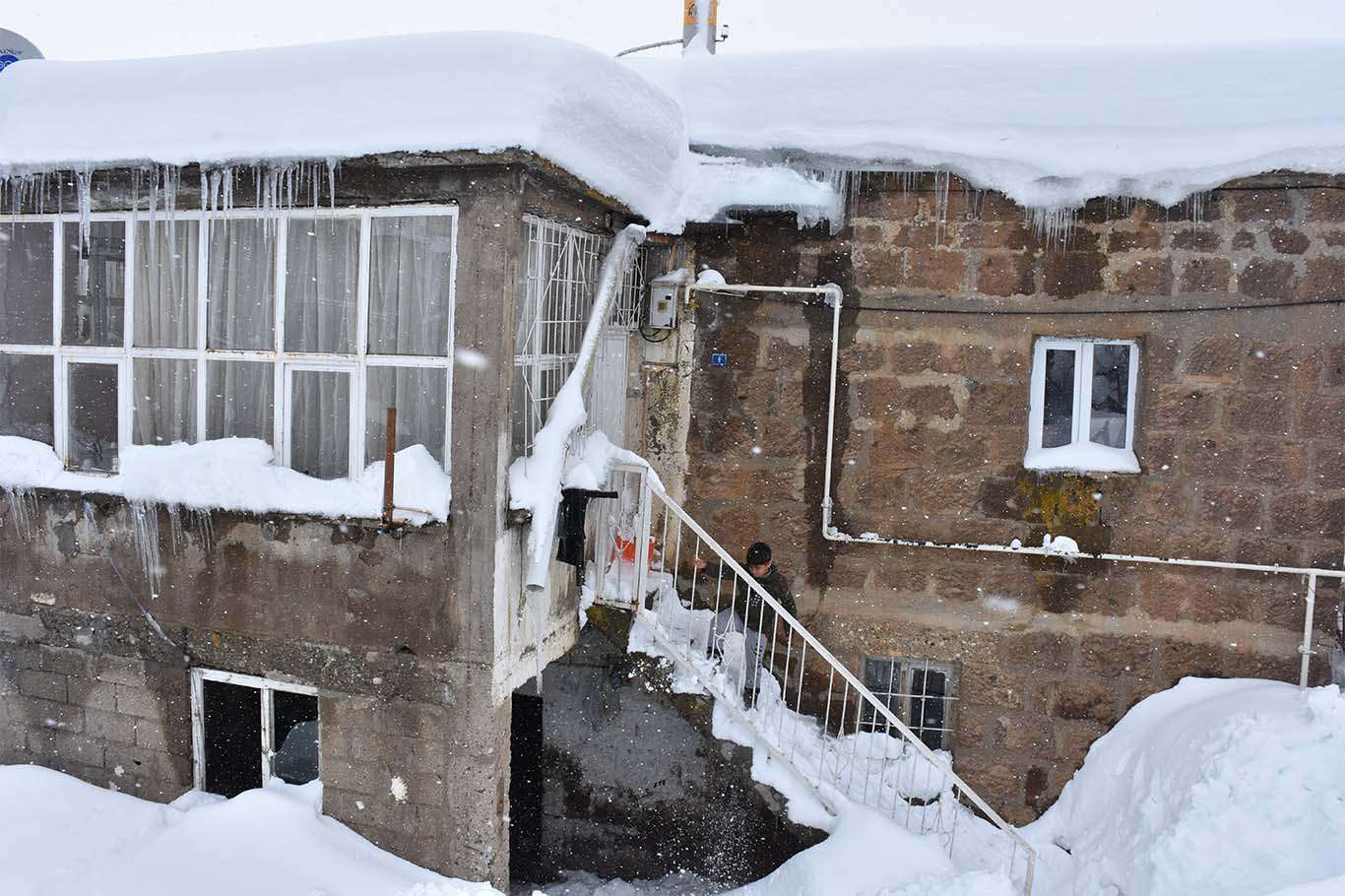 Bu görüntüler Sibirya'dan değil Bitlis'ten