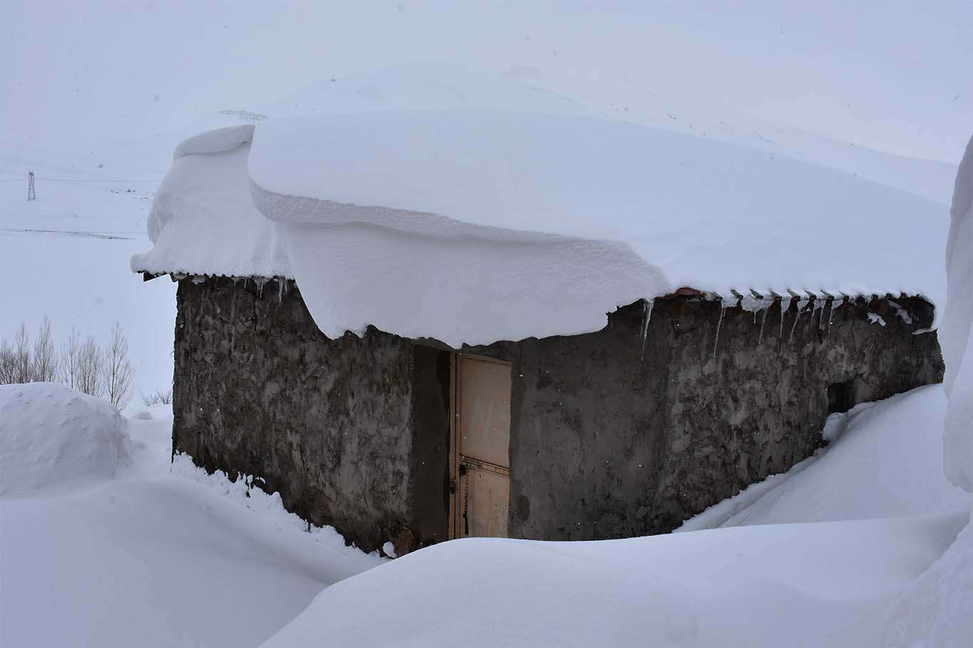 Bu görüntüler Sibirya'dan değil Bitlis'ten