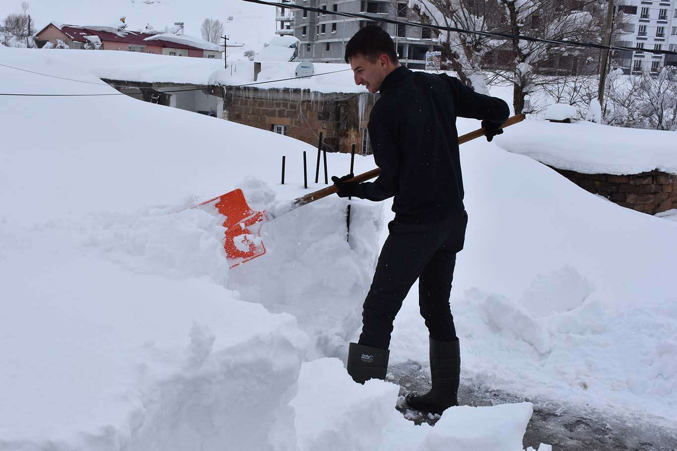 Bu görüntüler Sibirya'dan değil Bitlis'ten