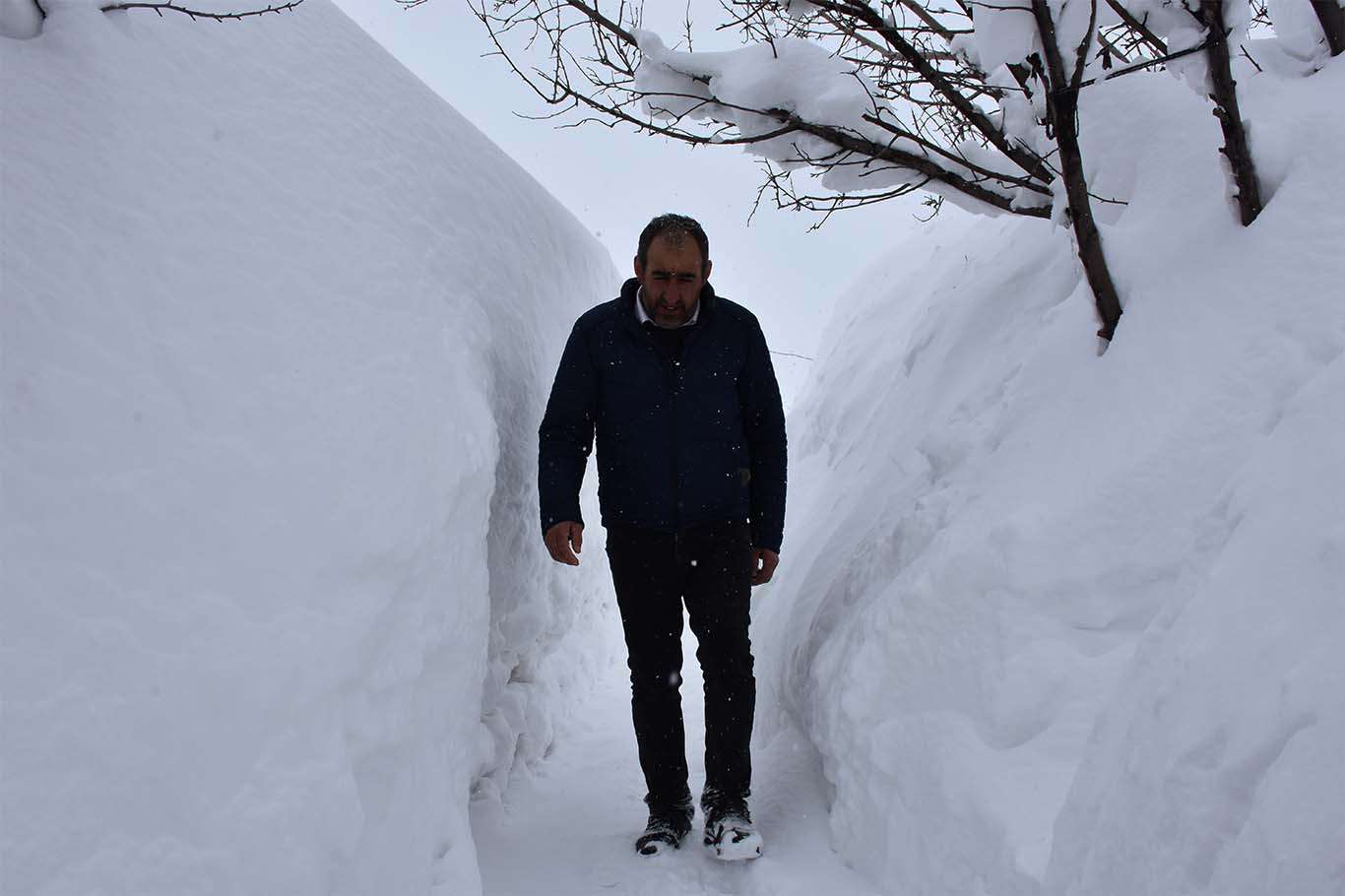 Bu görüntüler Sibirya'dan değil Bitlis'ten