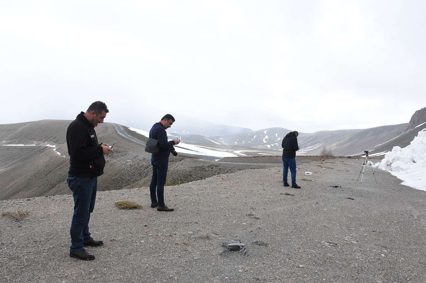 Bitlis’te gazetecilerin zorlu kış mesaisi sona erdi