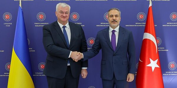 Sayin Bakanimizin Ukrayna Disisleri Bakani Andriy Sibiha Ile Gorusmesi 21 Ekim 2024 Ankara