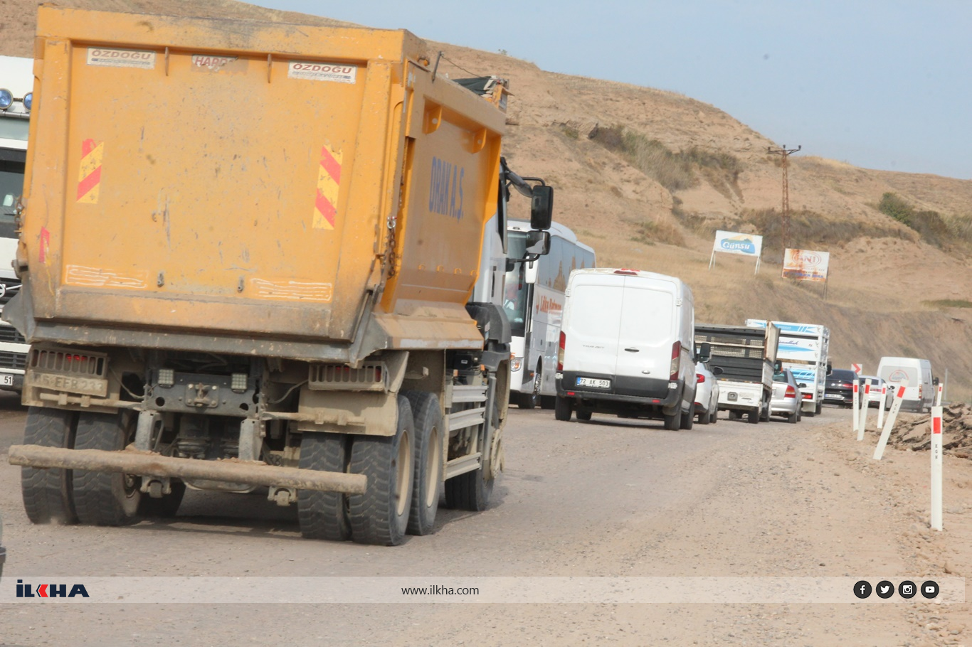 Çileye dönüşen yol için HÜDA PAR’dan çağrı: Bir an önce tamamlanmalı!