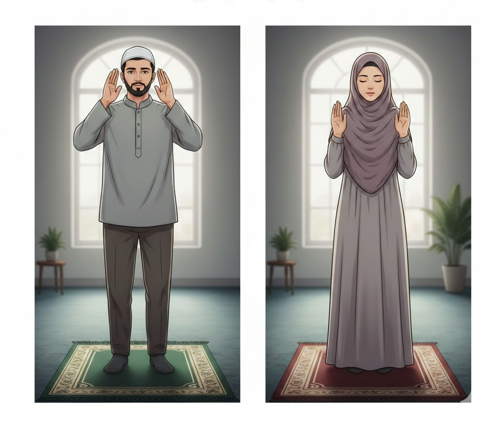 Öğle Namazı Nasıl Kılınır, Görsel Eşliğinde Ve Tüm Ayrıntılarıyla1