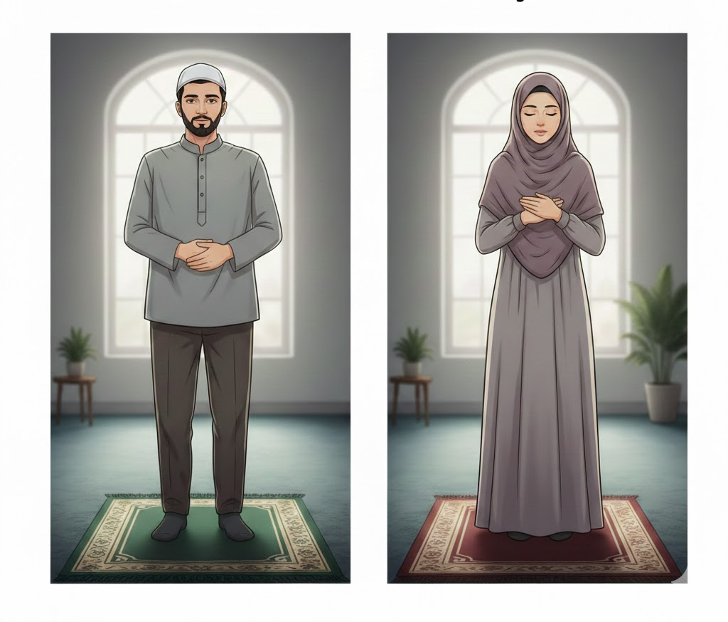 Öğle Namazı Nasıl Kılınır, Görsel Eşliğinde Ve Tüm Ayrıntılarıyla2